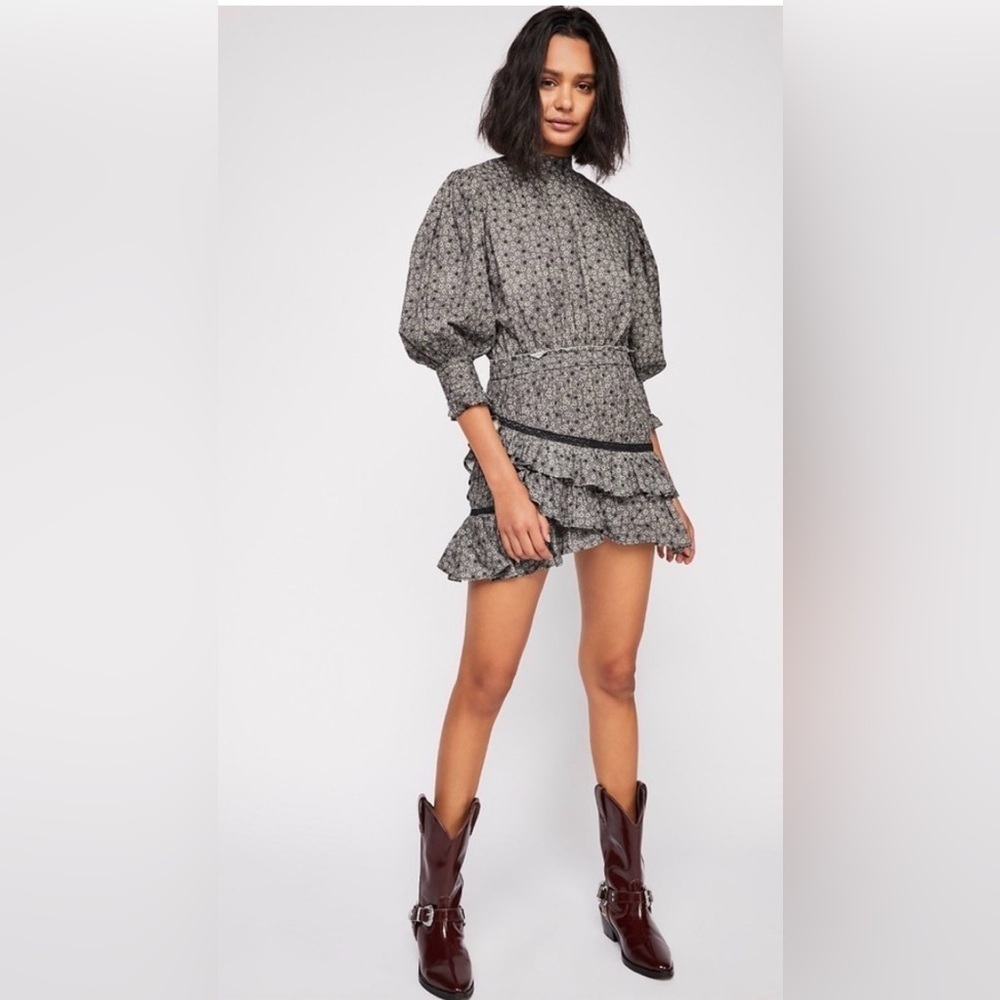 LoveShackFancy Lorelei Mini Dress S